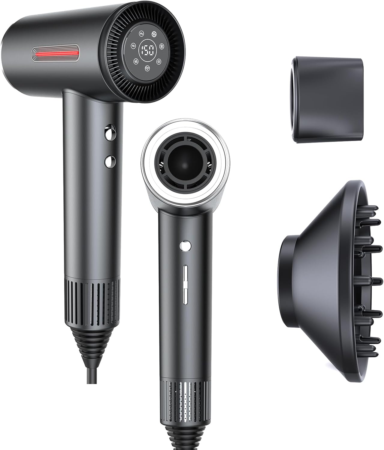 Concare Fast Drying Hair Dryer - No Heat Damage, Ionic, High Speed