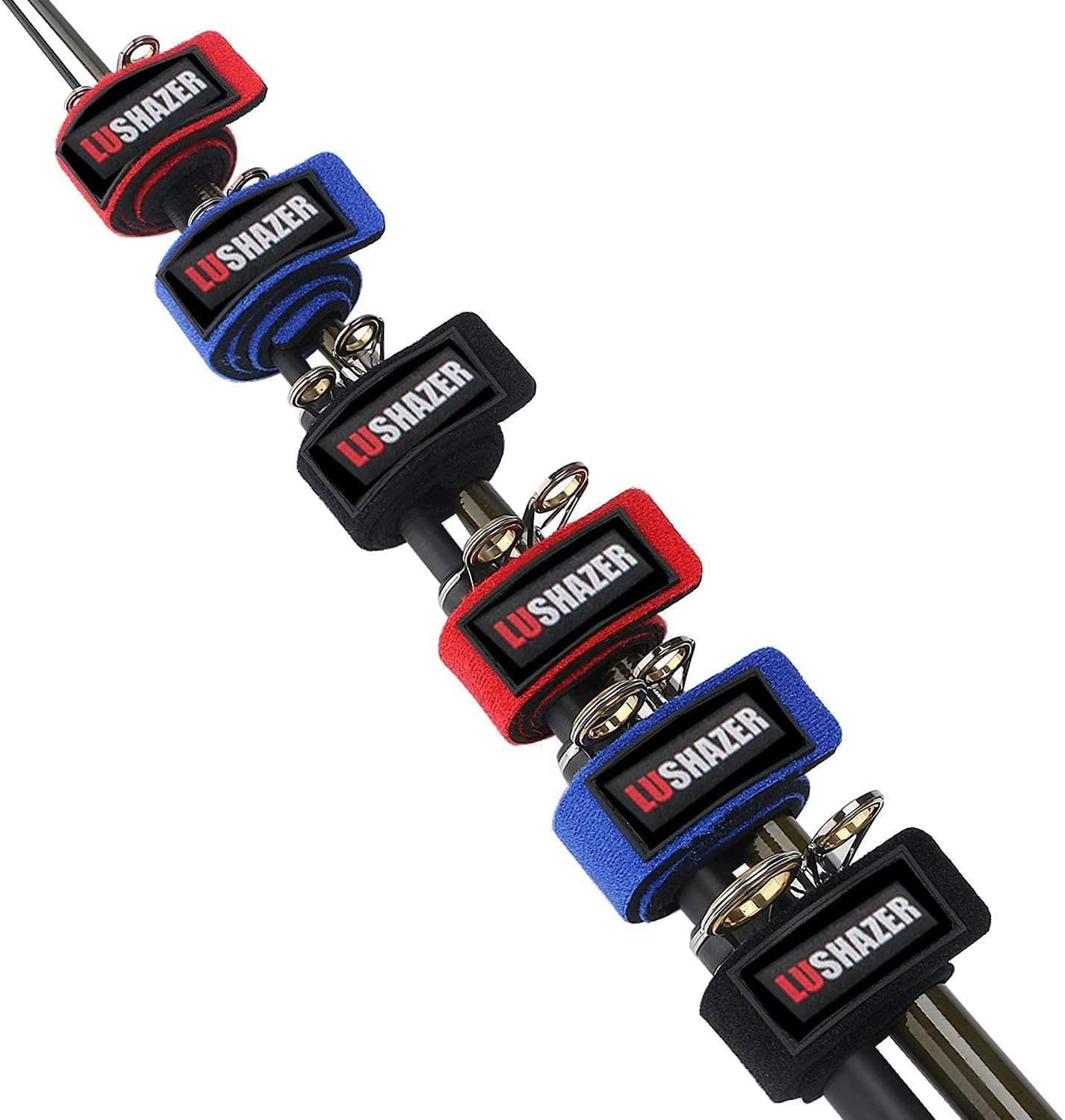 CYSKY Fishing Rods Belt Straps - Securely Hold Your Rods! 5 Colors, 10 pcs