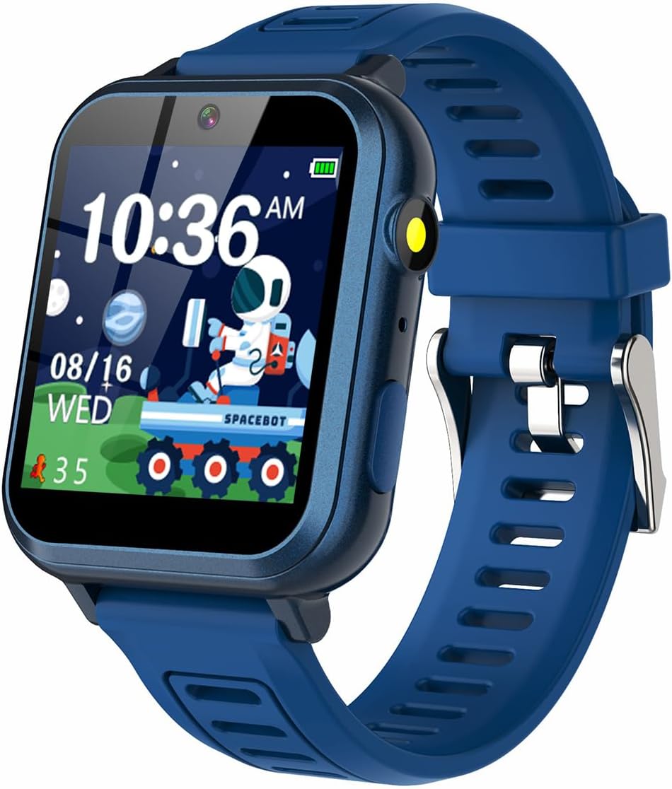 Interactive Kids Smart Watch | 24 Games, Music Player, Camera | Tixpc