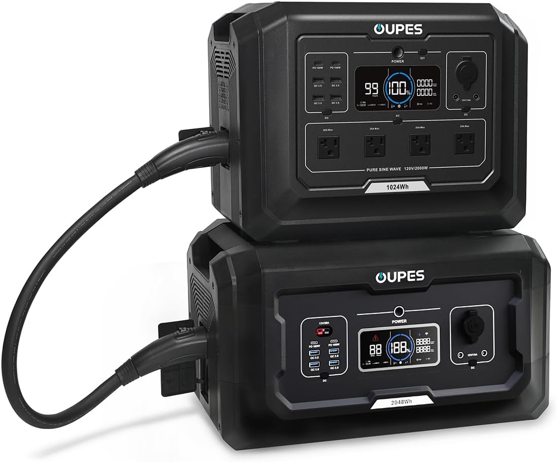 OUPES Power Station Mega 1: Ultimate 3072Wh Power Supply