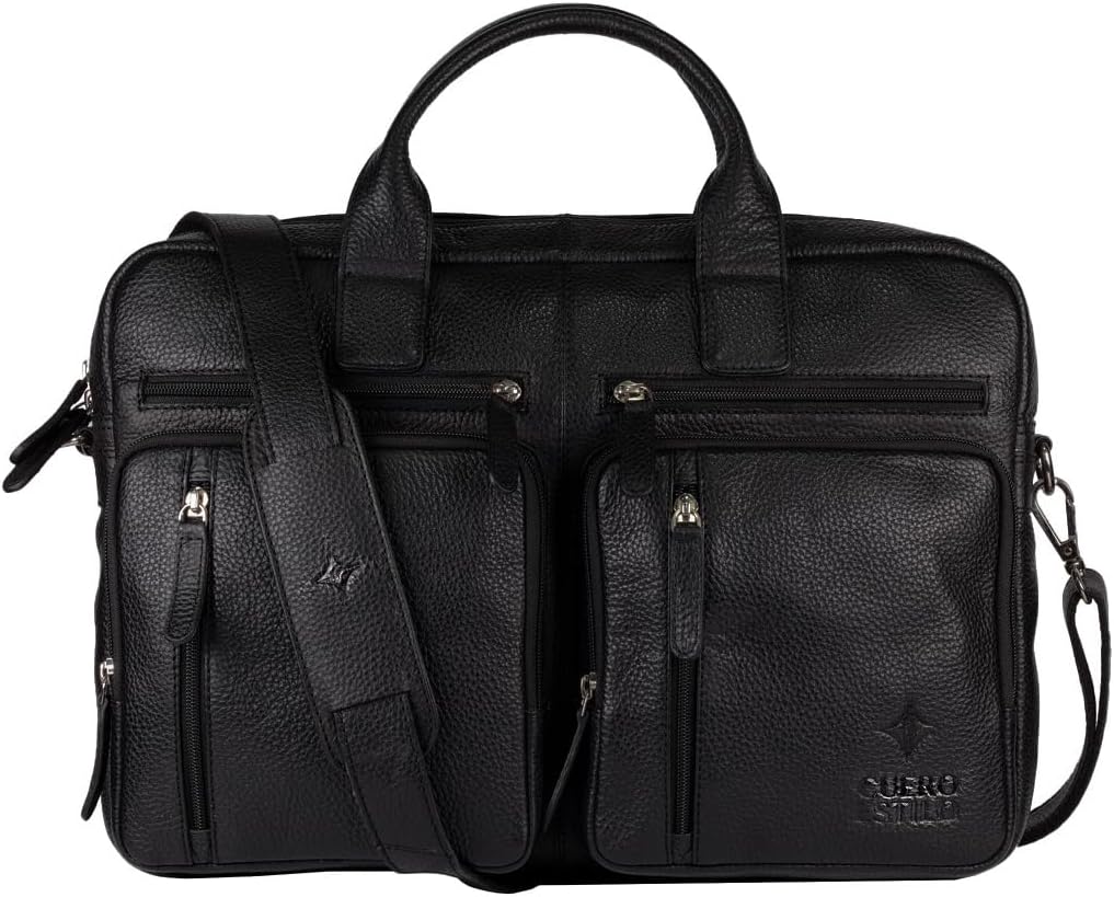 Leather Laptop Bag Handcrafted Floater Leather for Office Travel