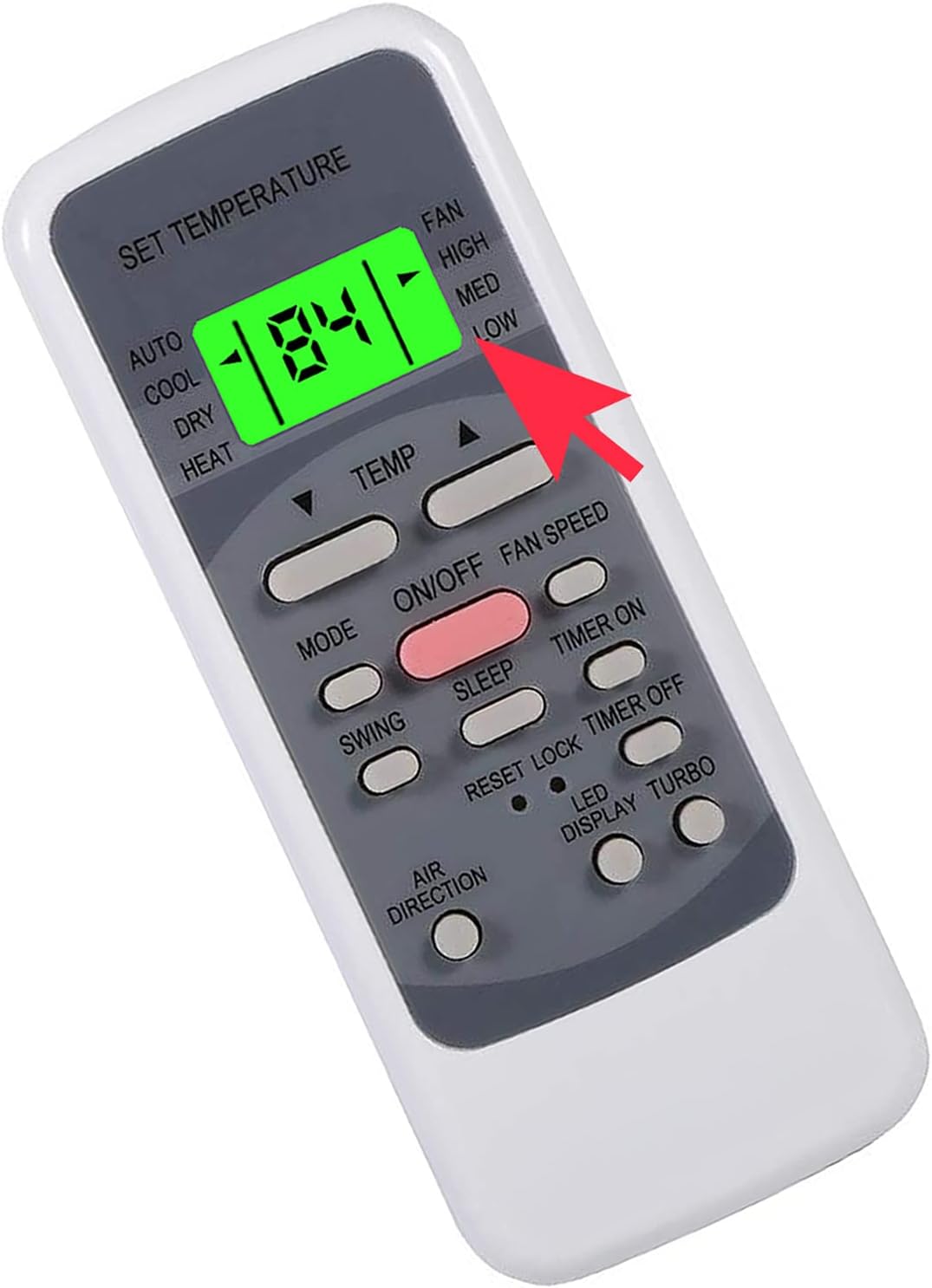 Midea Air Conditioner Remote Control - YAOHUIMI