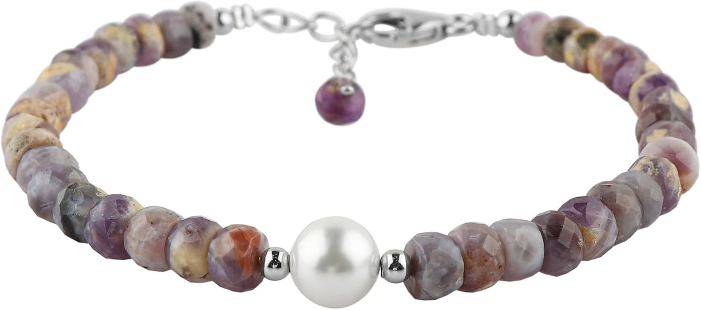 GEMSTONE BRACELETS - Hand-Crafted 925 Sterling Silver Jewelry
