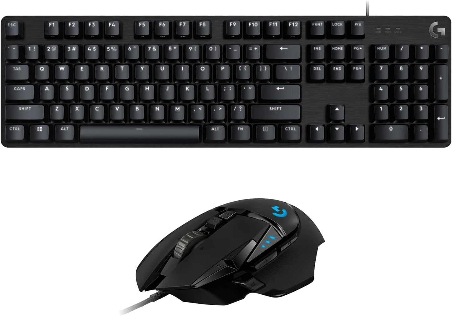 Ultimate Gaming Combo: Logitech G413 SE Keyboard & G502 HERO Mouse