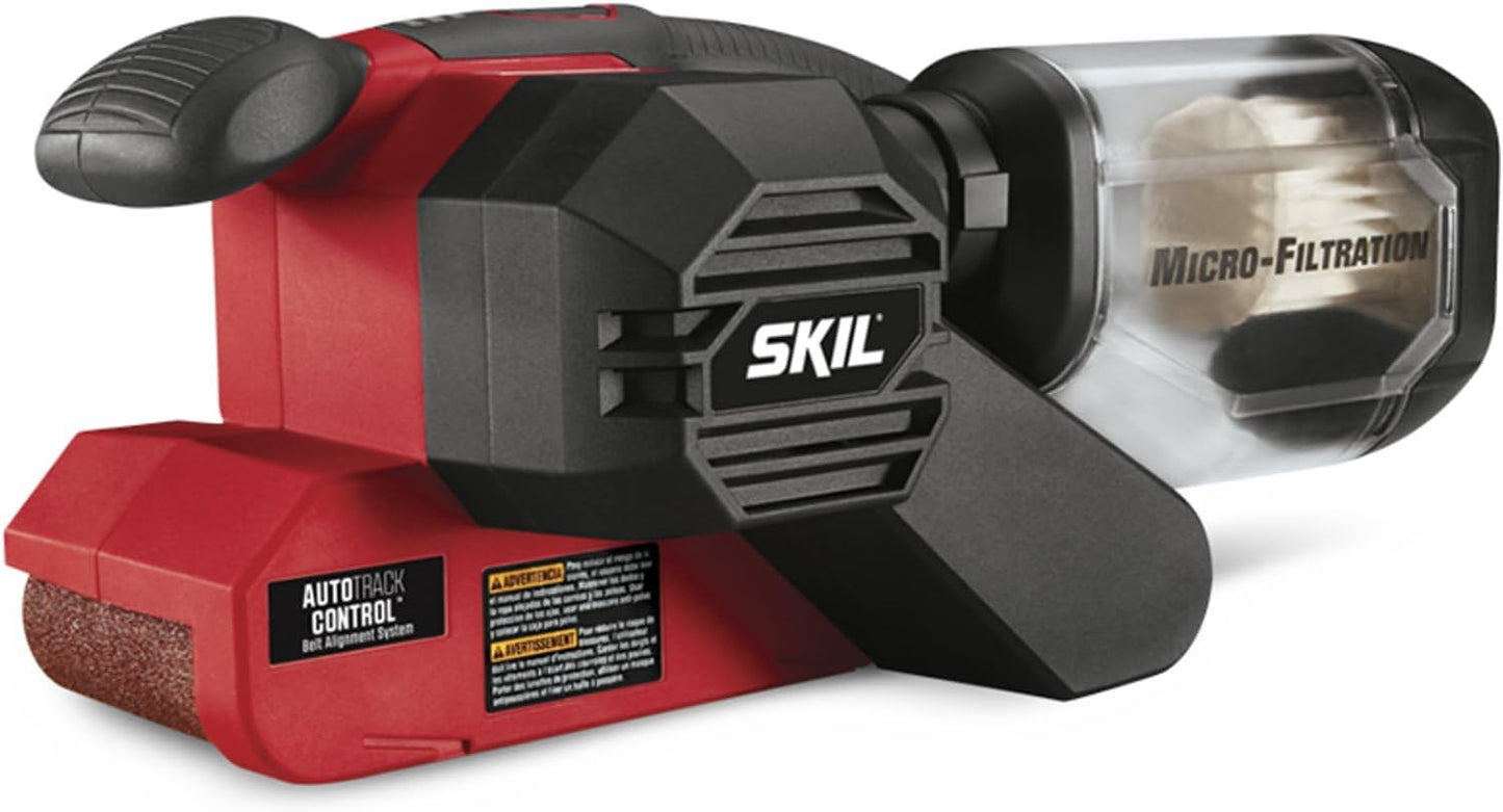 SKIL 6 Amp 3x18 Belt Sander with Pressure Control Technology