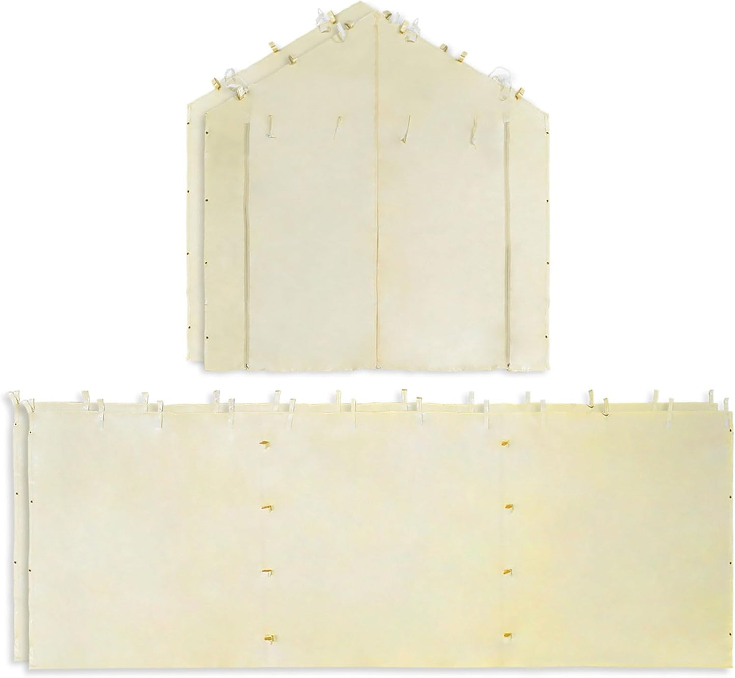 Caravan Canopy Tent Sidewalls for Mega Domain Carport Setup