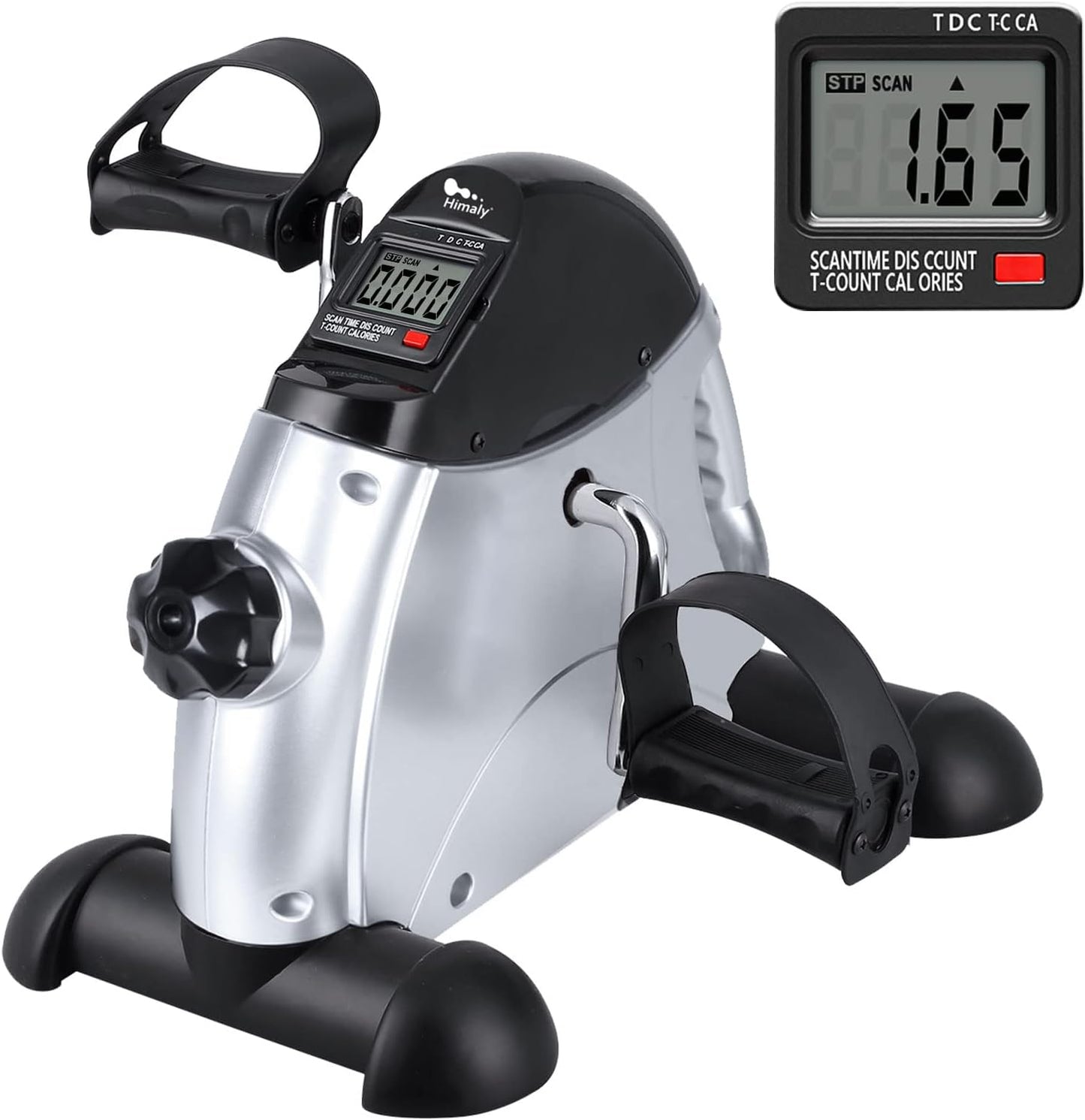 Himaly Mini Under Desk Bike: Portable LCD Peddler