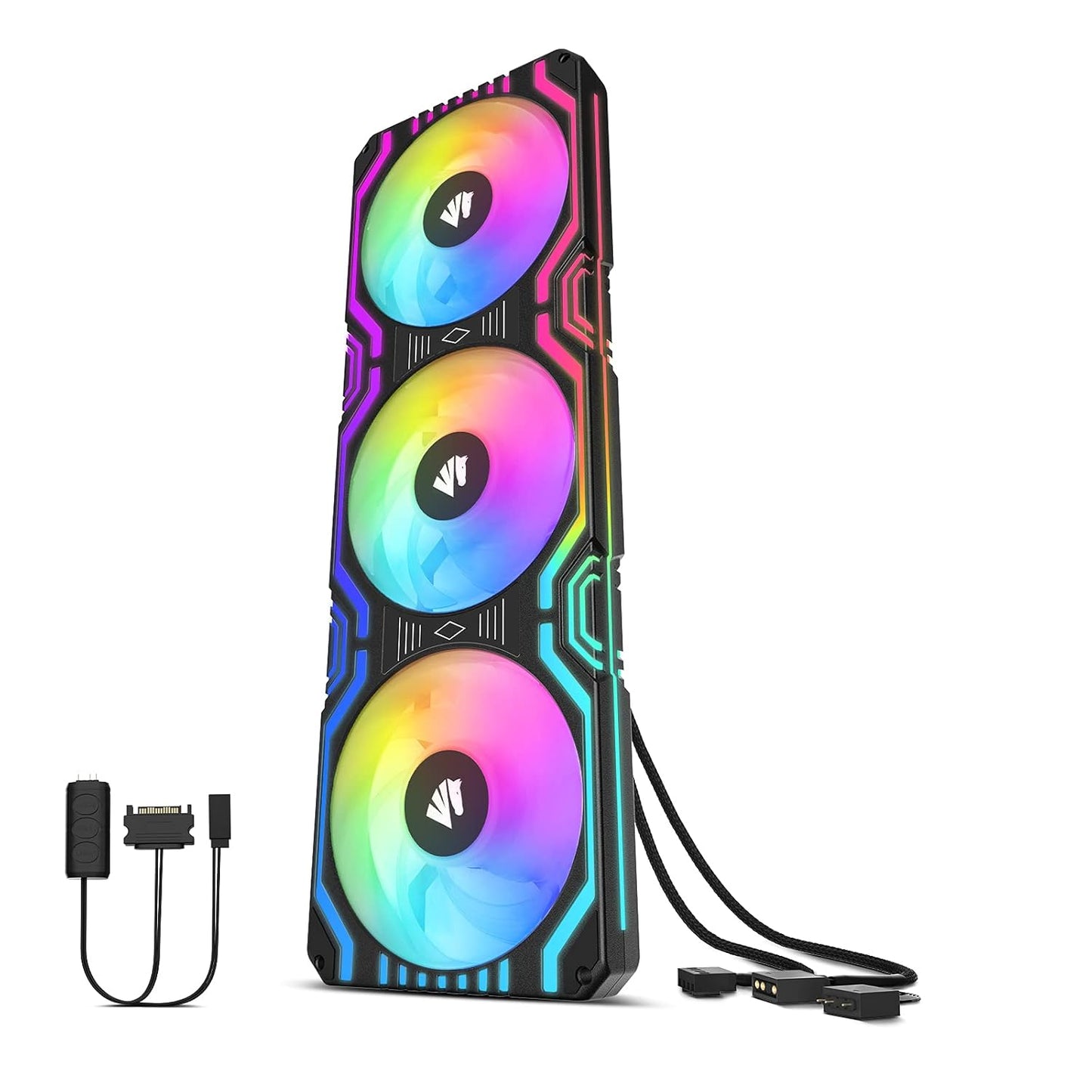 Asiahorse Matrix-Black 56 RGB Fans for Ultimate Cooling
