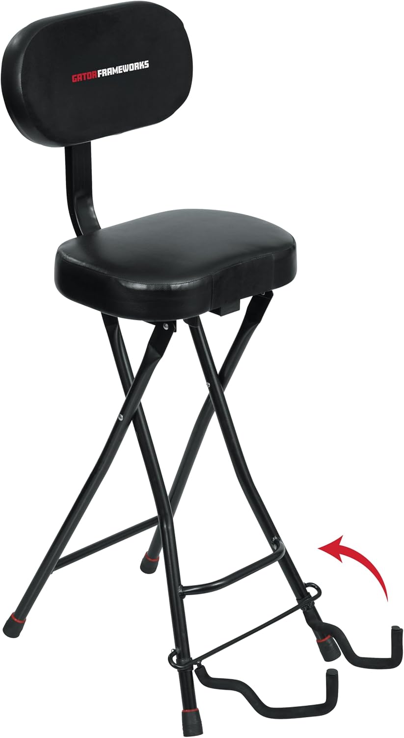 Gator Guitar Seating: Ergonomic, Foldable, Versatile!