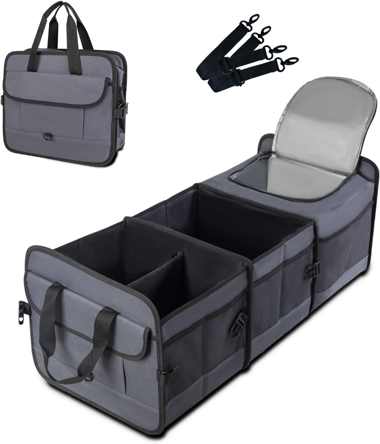 Vogano SUV Trunk Organizer with Cooler Bag - Keep Your Car Tidy!