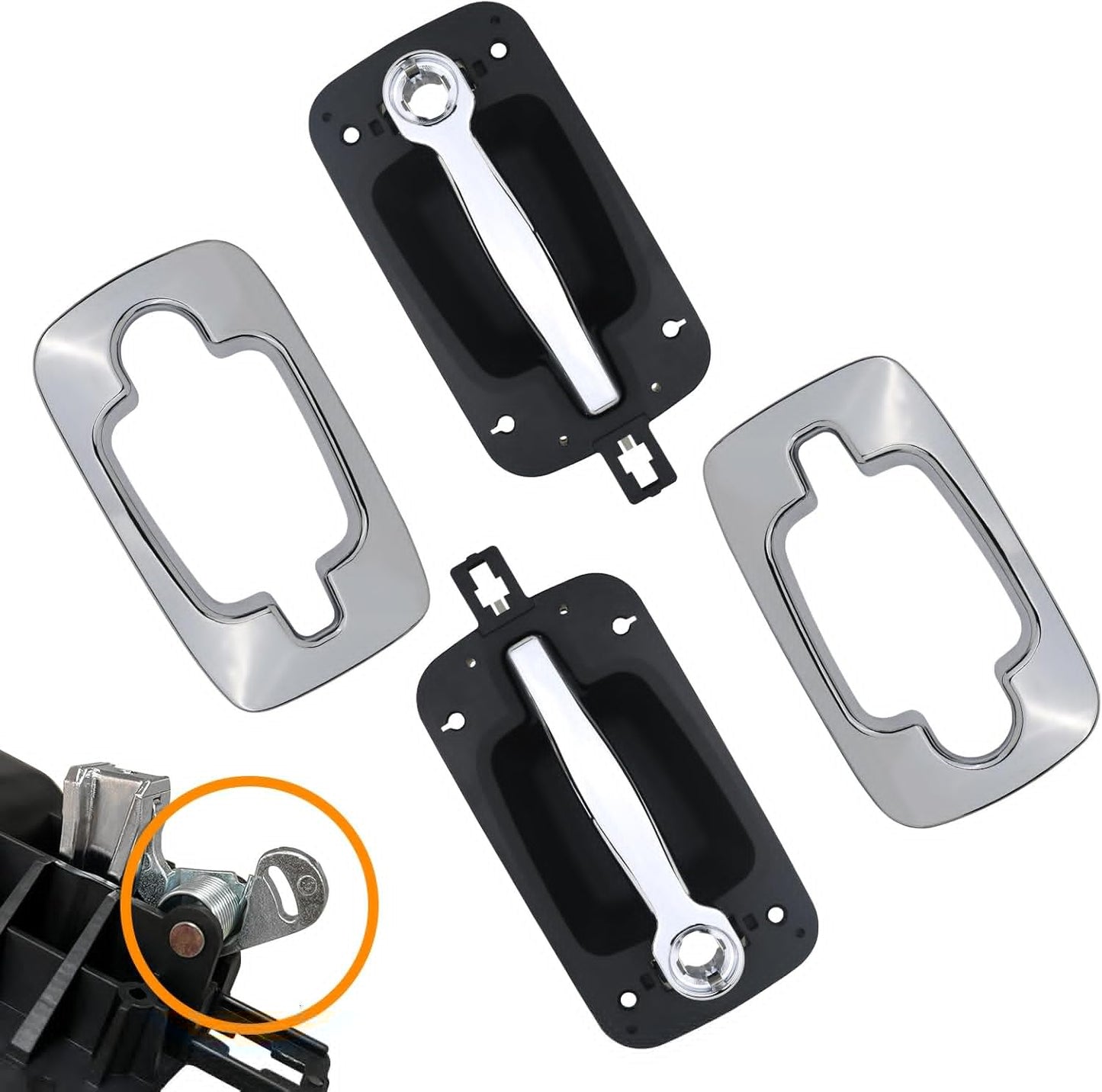 APPERFiT Upgraded Exterior Door Handles for International Trucks