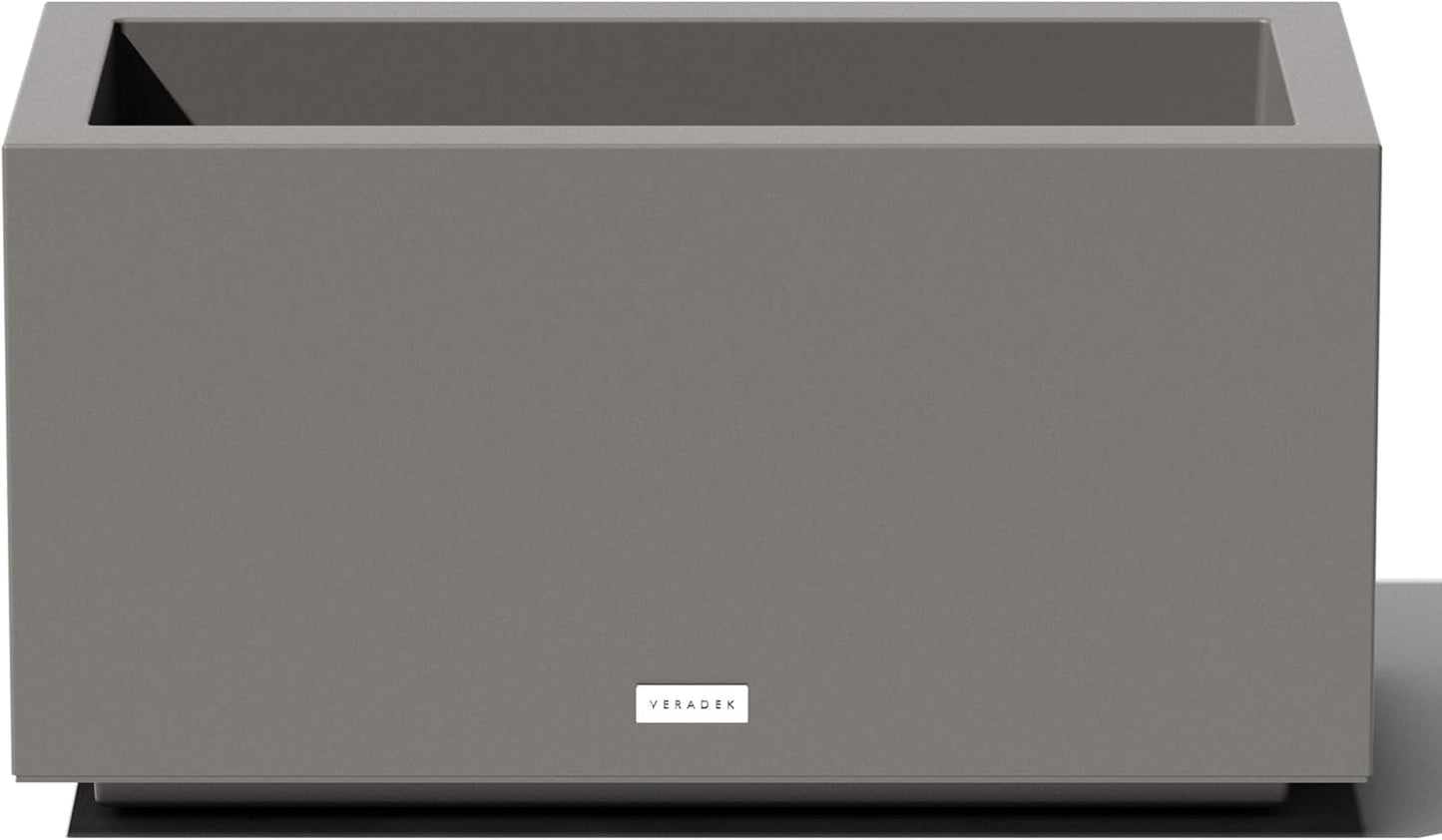 Veradek Block Series Long Box Planter for Indoor or Outdoor Use