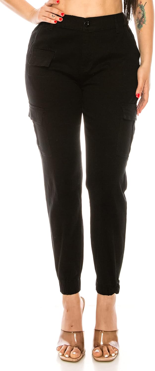 High Waisted Cargo Joggers Pants for Women - Stylish Streetwear