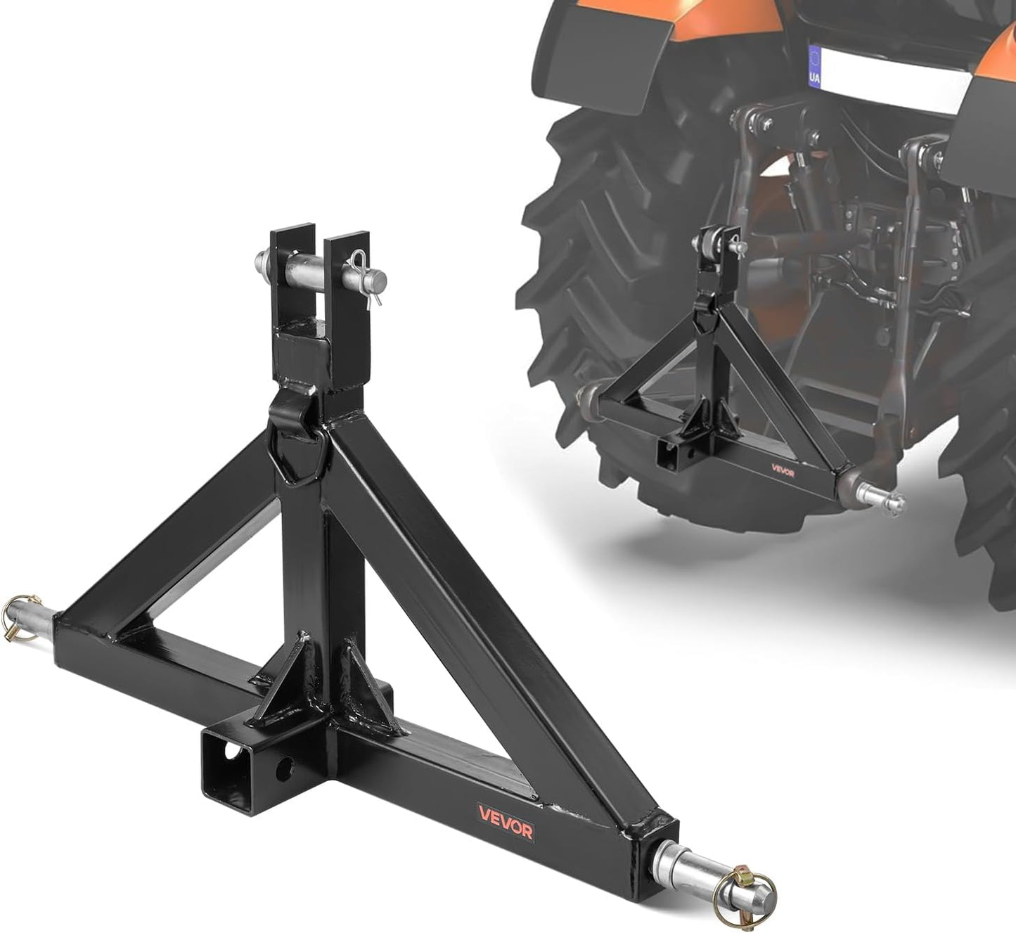 VEVOR 3 Point Hitch Receiver for Heavy Duty Tractor Use