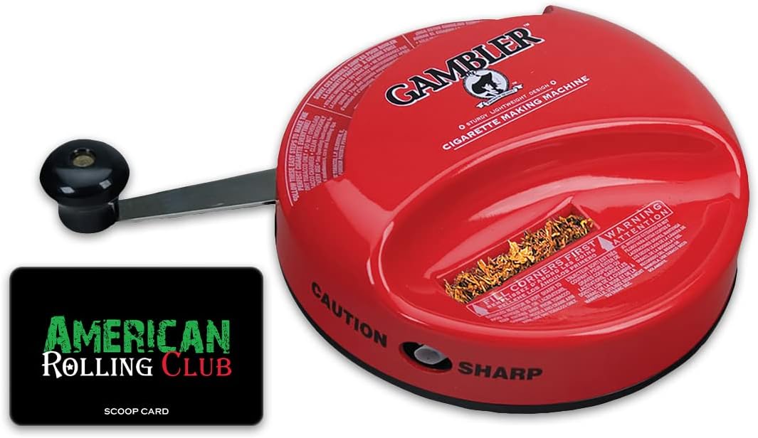 Gambler King Size Cigarette Machine | Easy Tube Filling