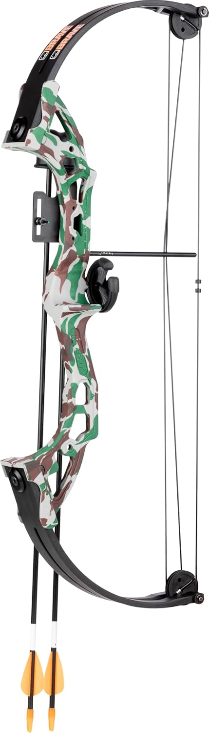 Bear Archery Brave Youth Bow Set for Ages 8 and Up, Right Hand