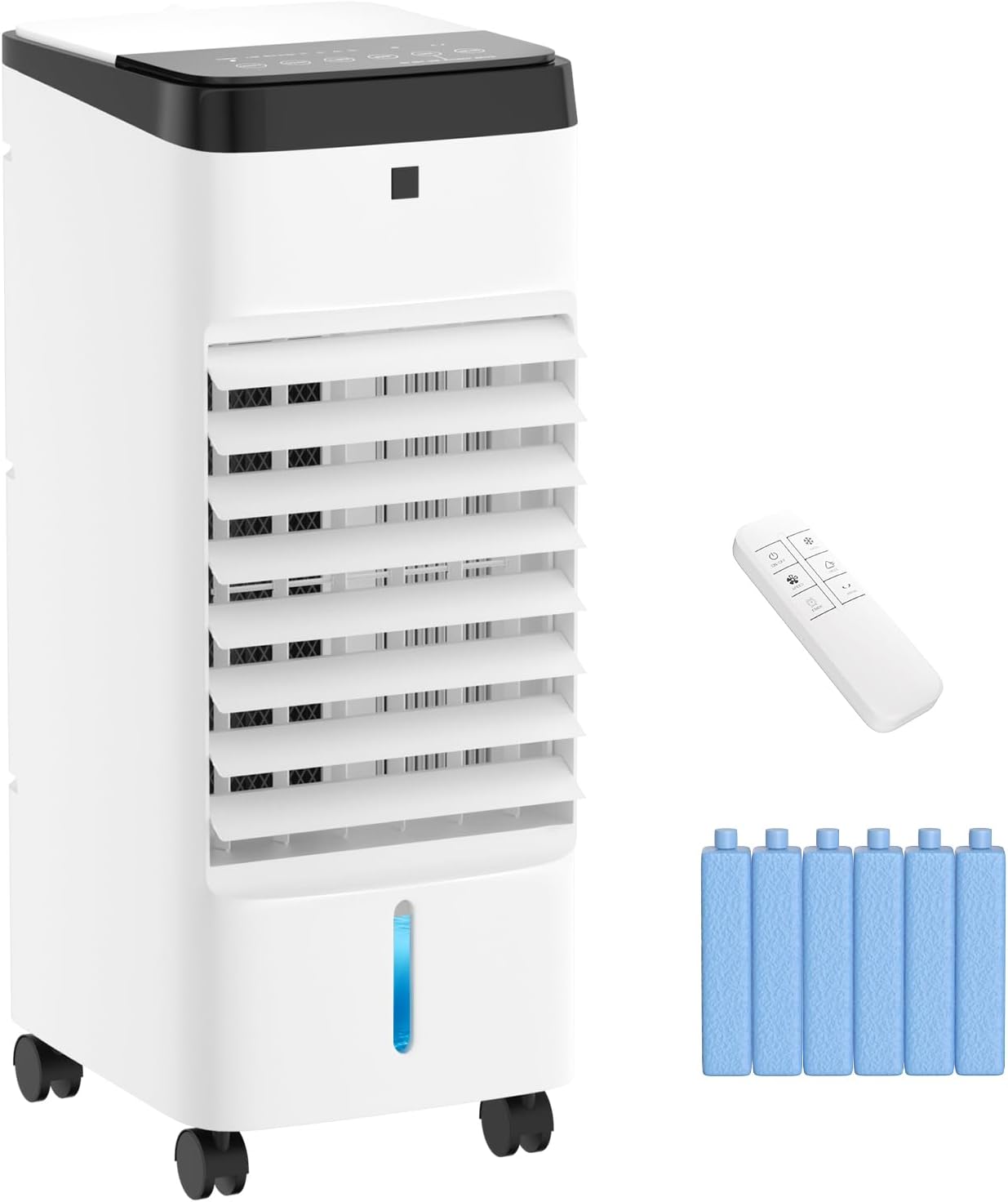 SUNGDOGIN Portable Cooler: No Windows Needed, 3-in-1, Remote & Timer