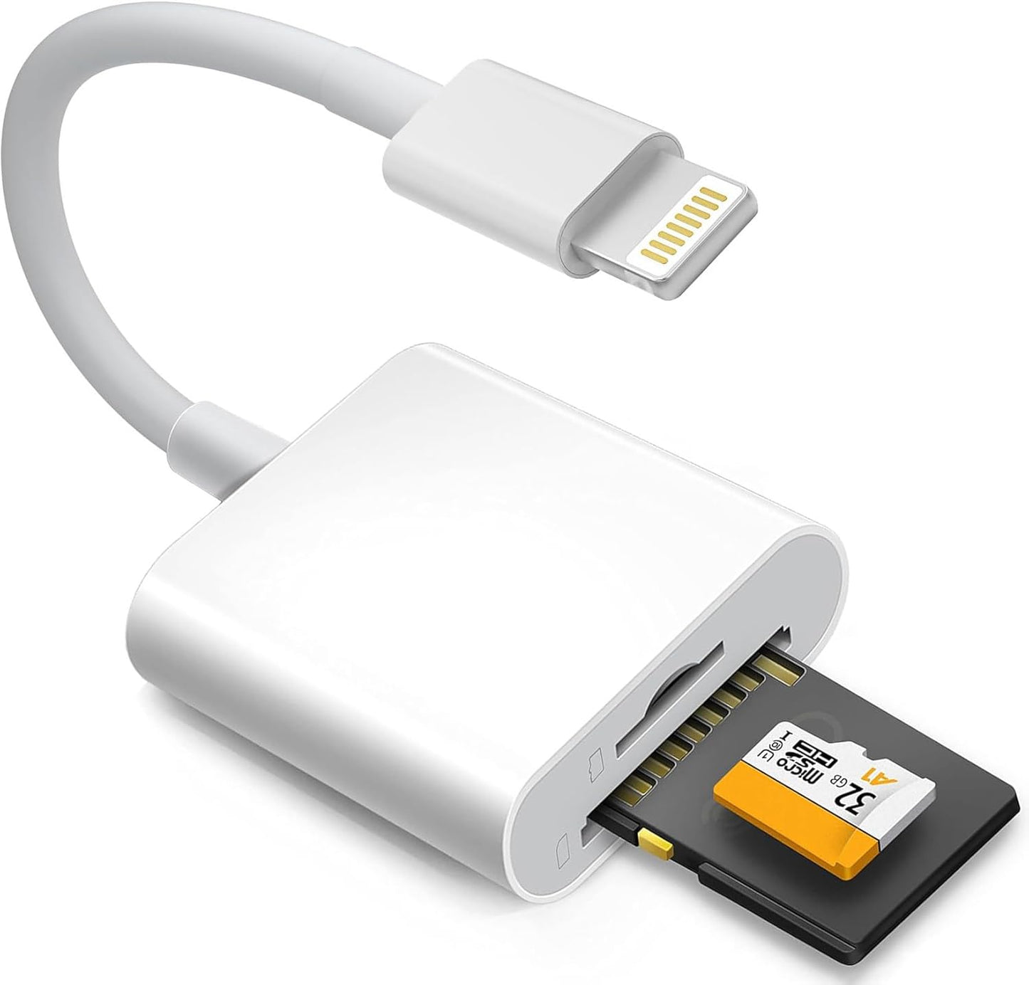 Apple MFi Certified Lightning SD Card Reader: Instant Trail Camera Viewer