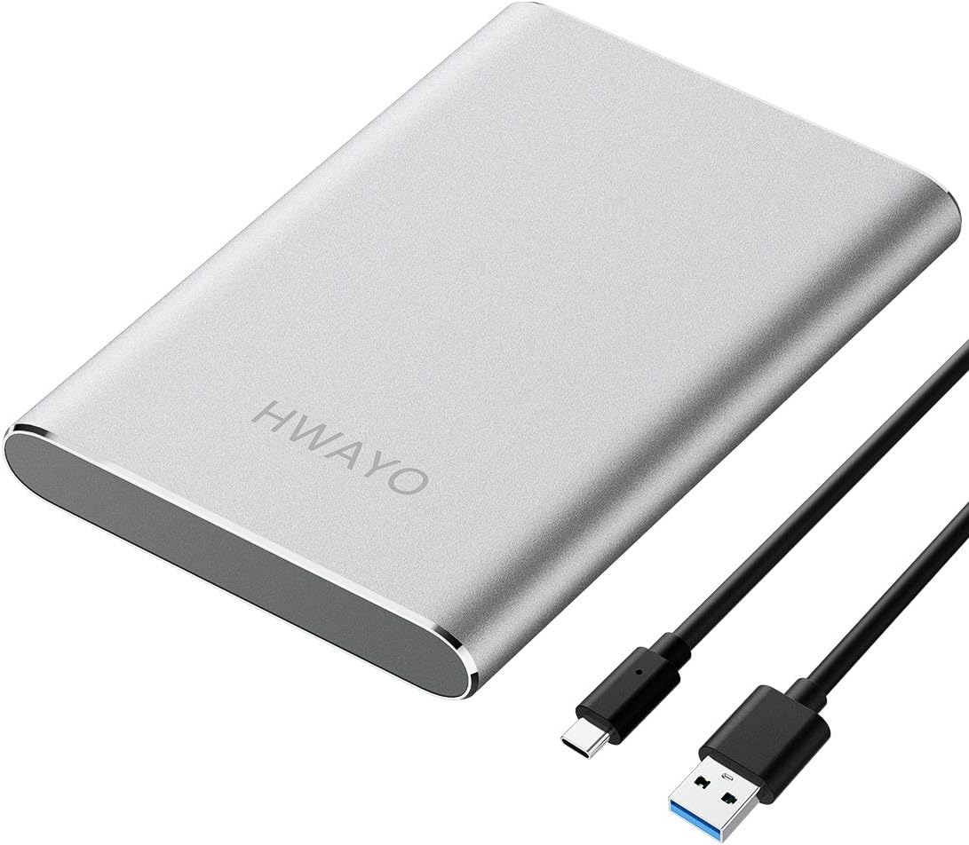 750GB Portable External Hard Drive for Fast Data Transfers