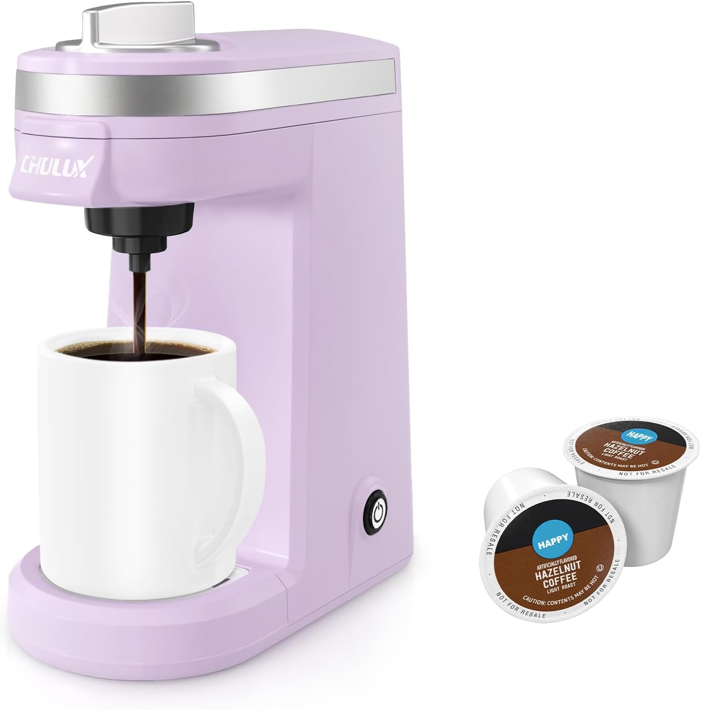 CHULUX Mini Coffee Maker - One-Cup Americano on-the-Go!