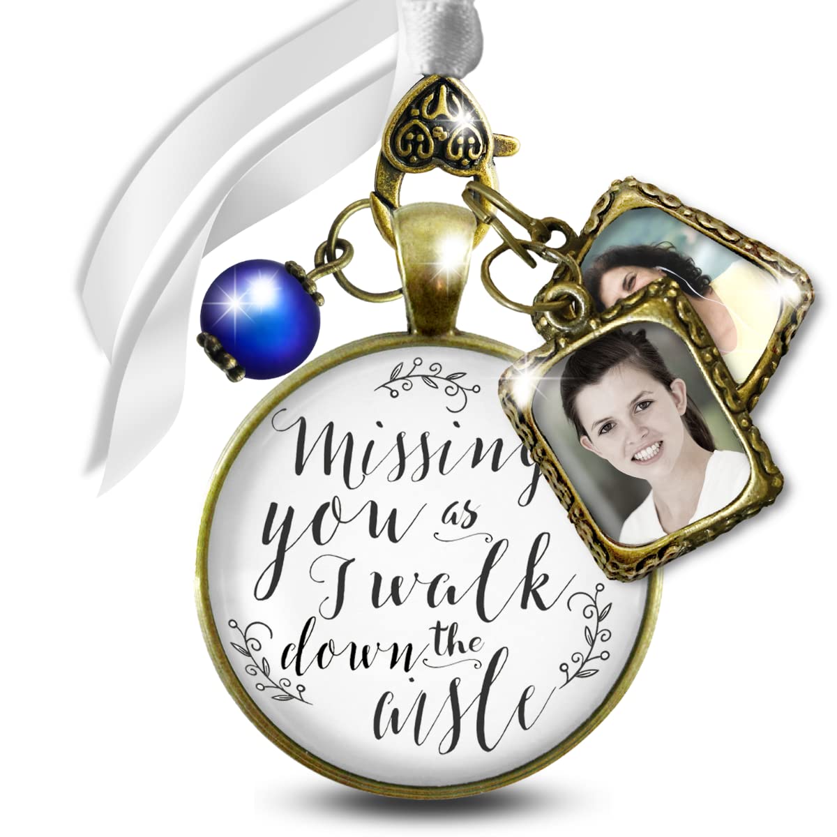 Bouquet Picture Charms by Gutsy Goodness for Weddings