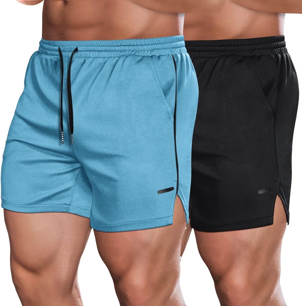 COOFANDY Men's 5 Inch Gym Workout Shorts for Ultimate Comfort