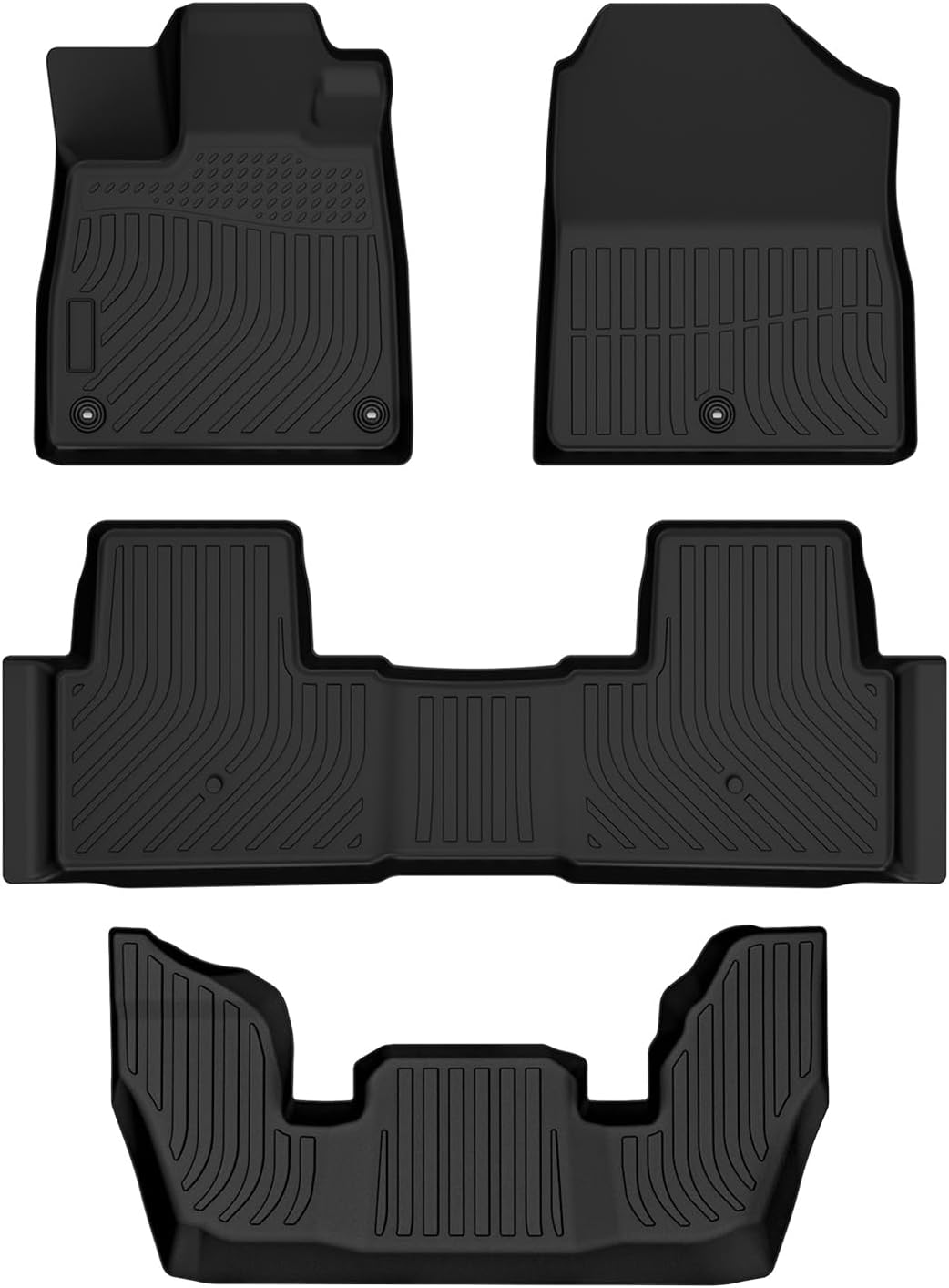 Custom Fit Floor Mats for Honda Pilot 2023 2024 2025 All Weather