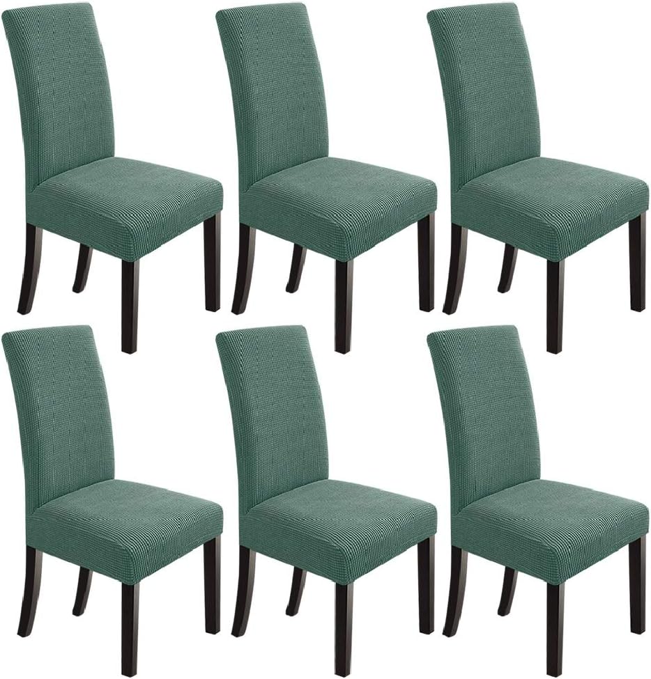 Cover for Dining Chairs Set of 6 Slip Covers for Kitchen Use