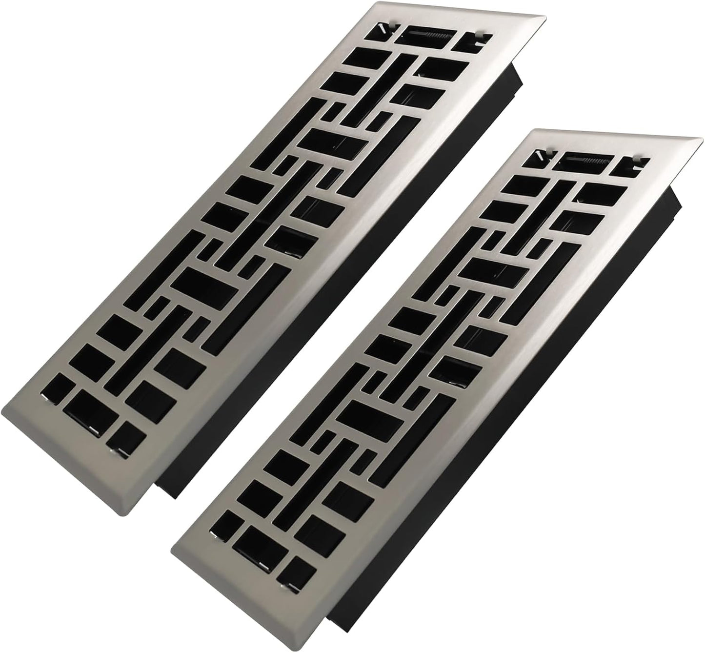 4x12 Inches Heavy Duty Walkable Floor Register for Home Use