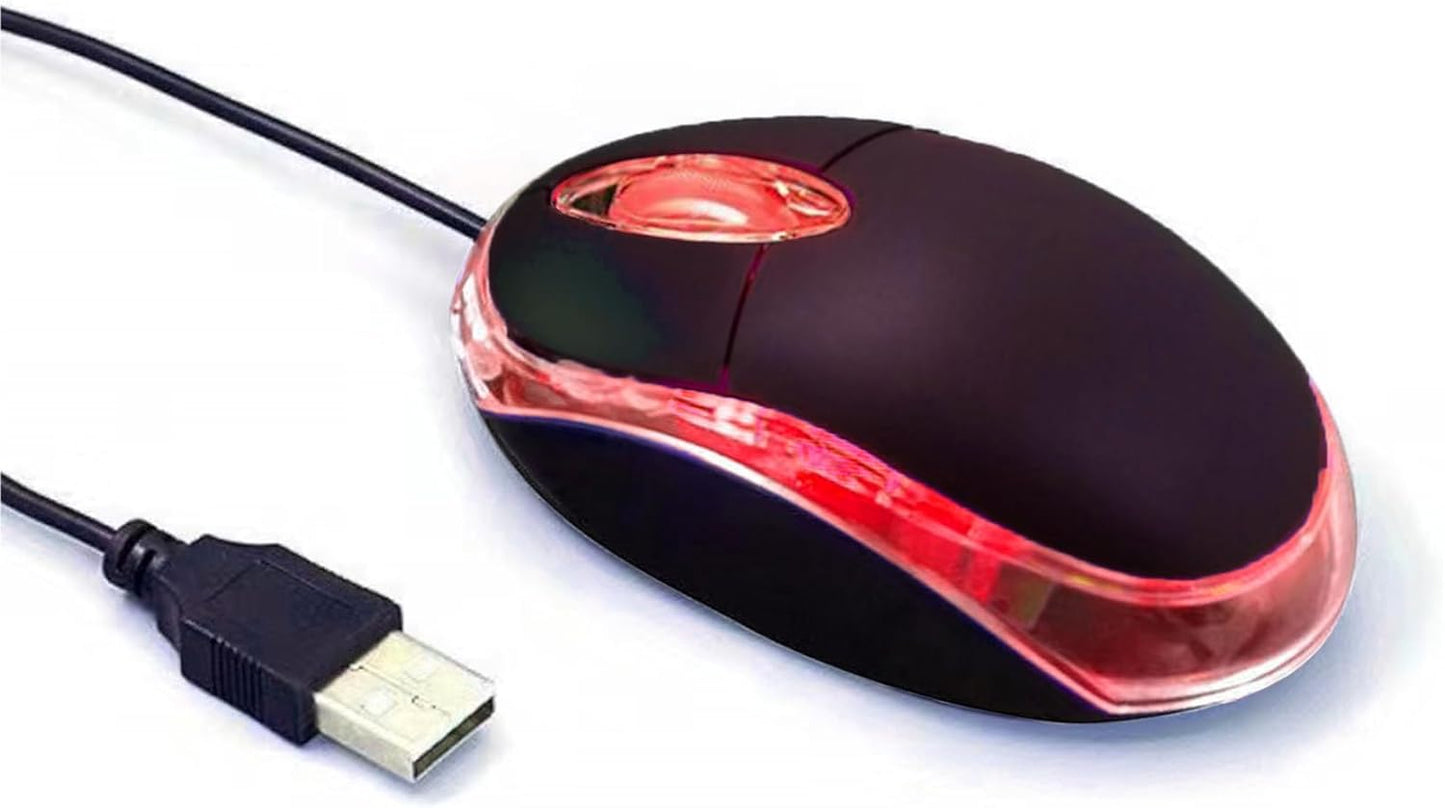Guiheng Ergonomic Wired Mini Mouse - Fast & Precise