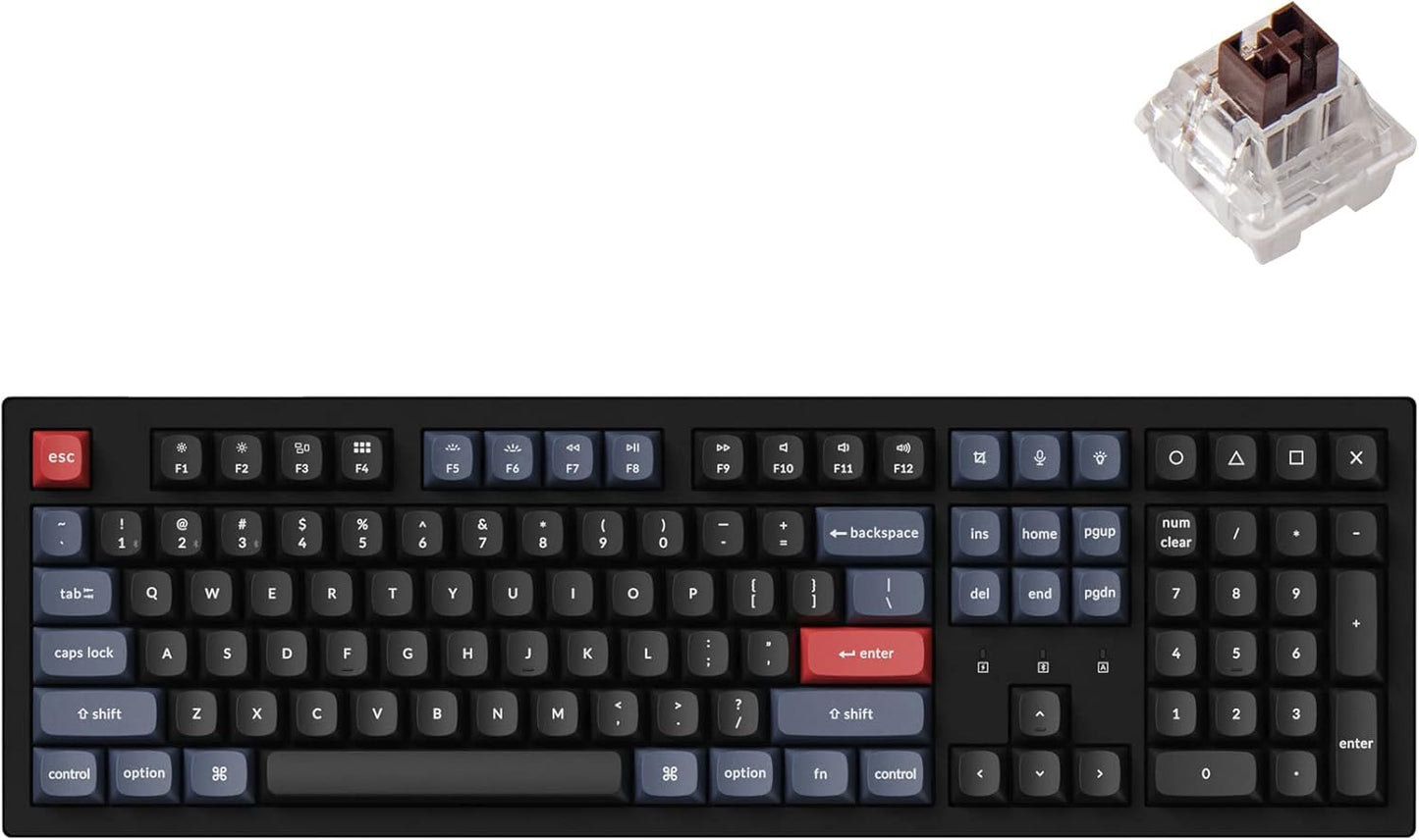 Keychron K10 Pro Wireless Mechanical Keyboard with RGB Backlight