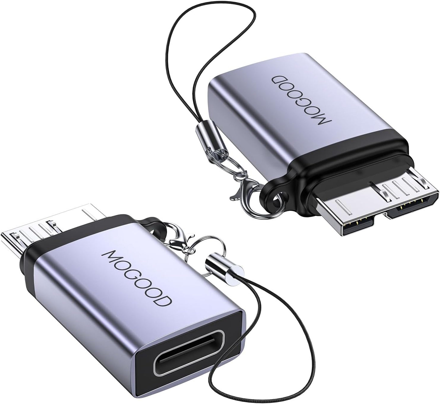 MOGOOD USB C Adapter - Fast Data Transfer, Universal Compatibility - Portable