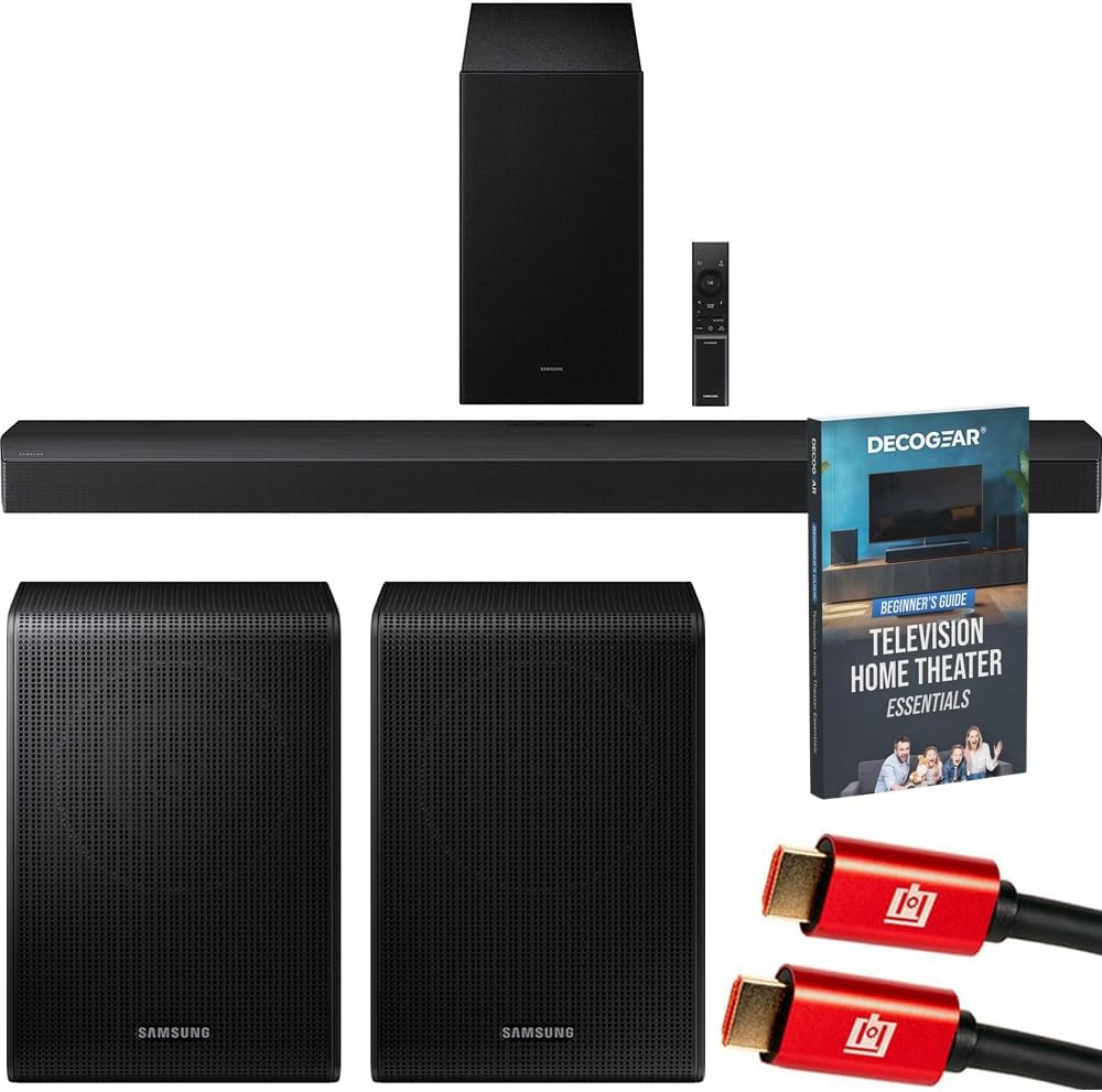 Samsung B-Series Soundbar HW-B750F 5.1 ch Subwoofer Bundle