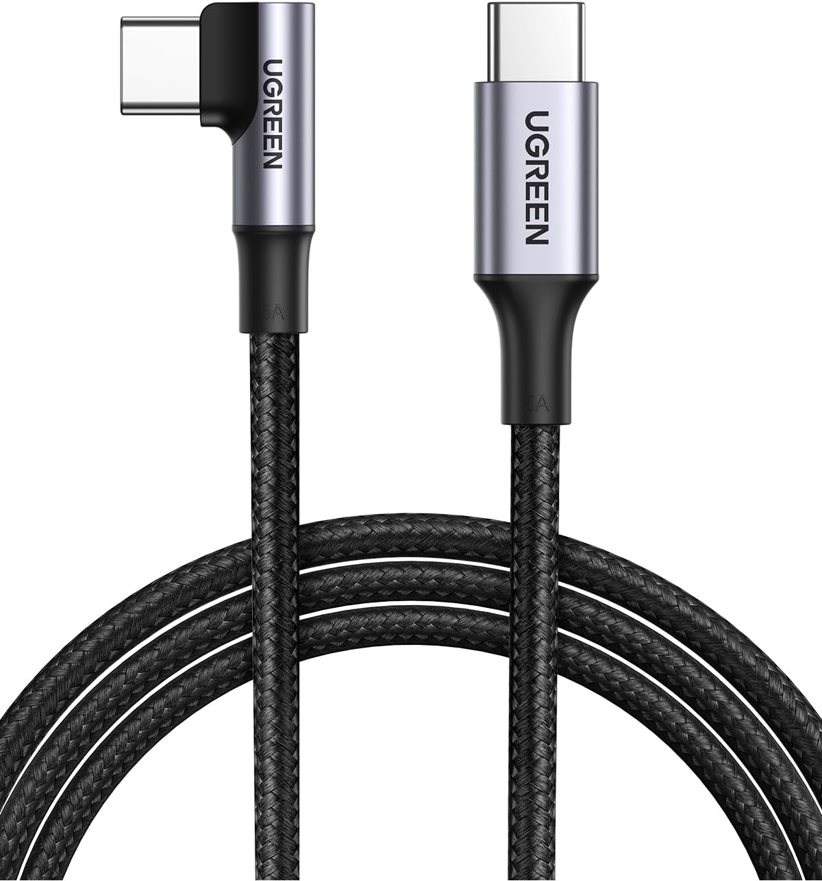 UGREEN 100W Fast Charge USB C Cable for iPhone, MacBook, iPad - 6.6FT