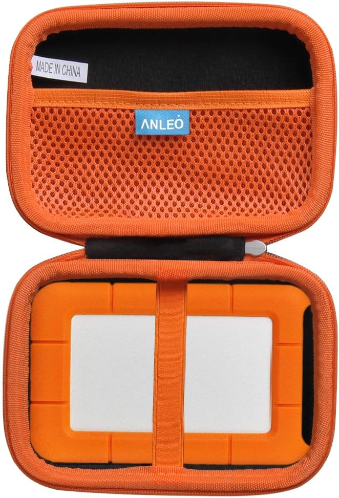 Anleo Hard Case for LaCie Rugged Drive