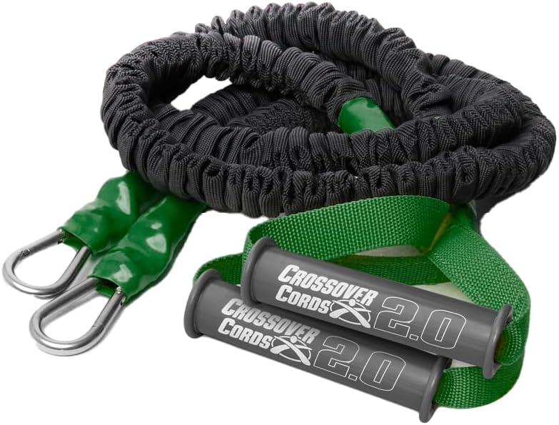 Crossover Cords for Shoulder Resistance and Exercise Bands