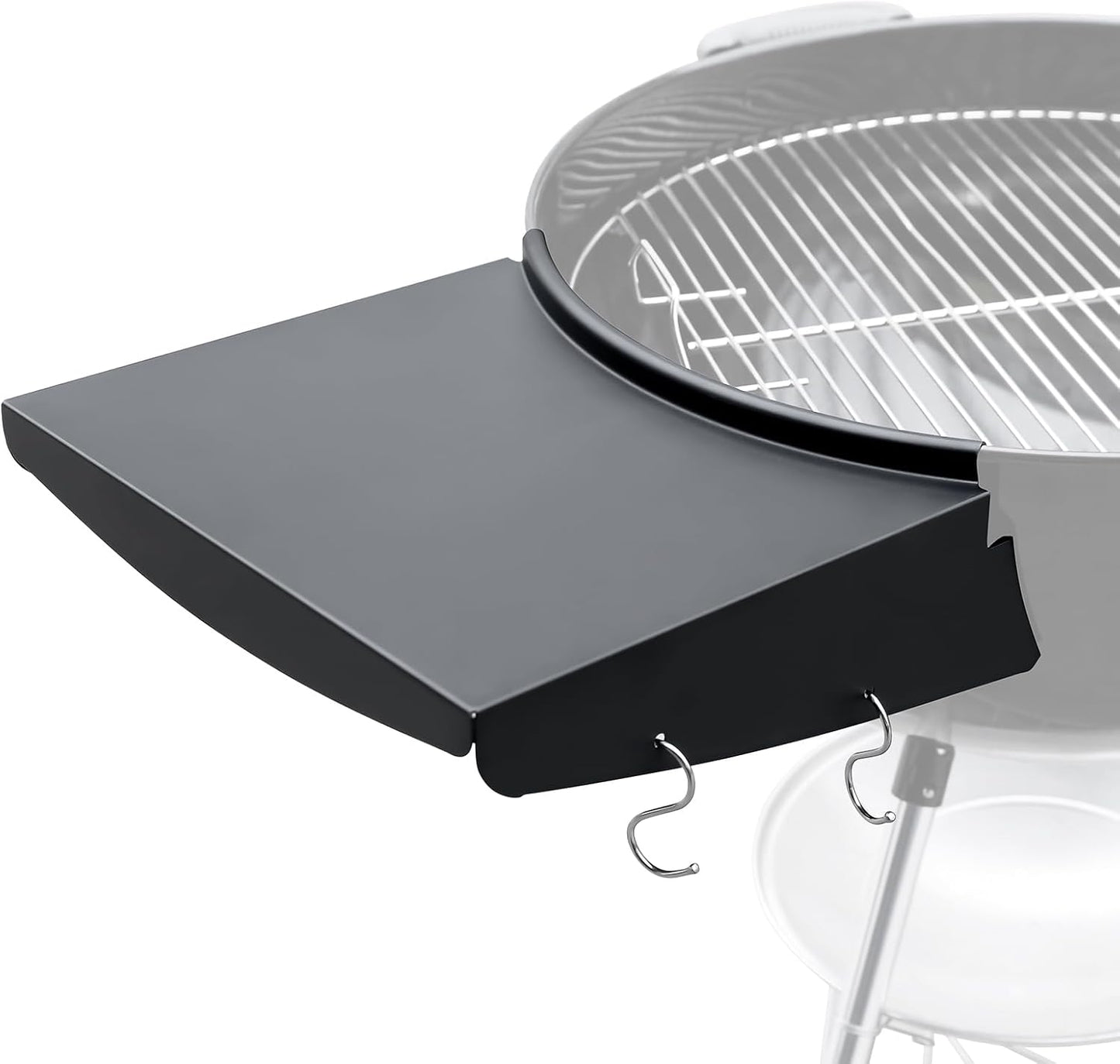 Upgraded Grill Table Shelf for Kettle Grills 22 Inch - Perfect Fit