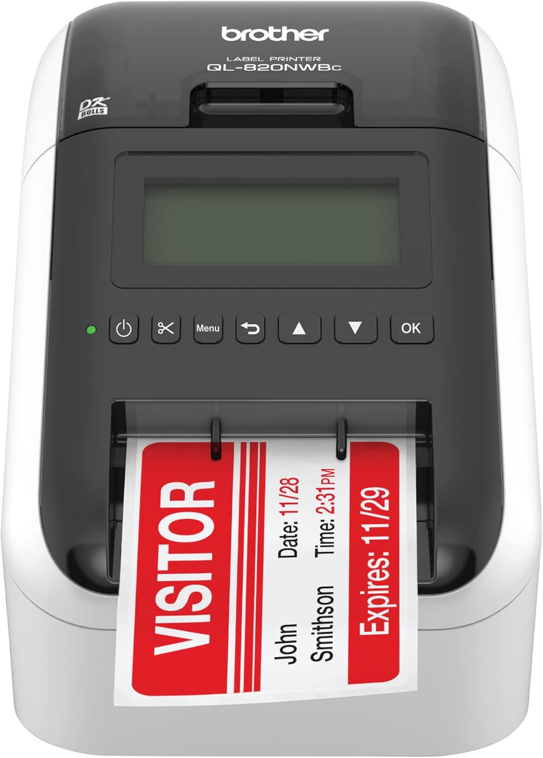 Brother QL-820NWBC Label Printer: Ultimate Connectivity for Effortless Labeling