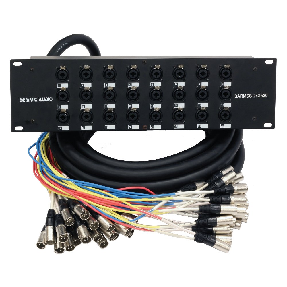 Seismic Audio SARMSS-24x530 Rack Mount 24 Channel Splitter