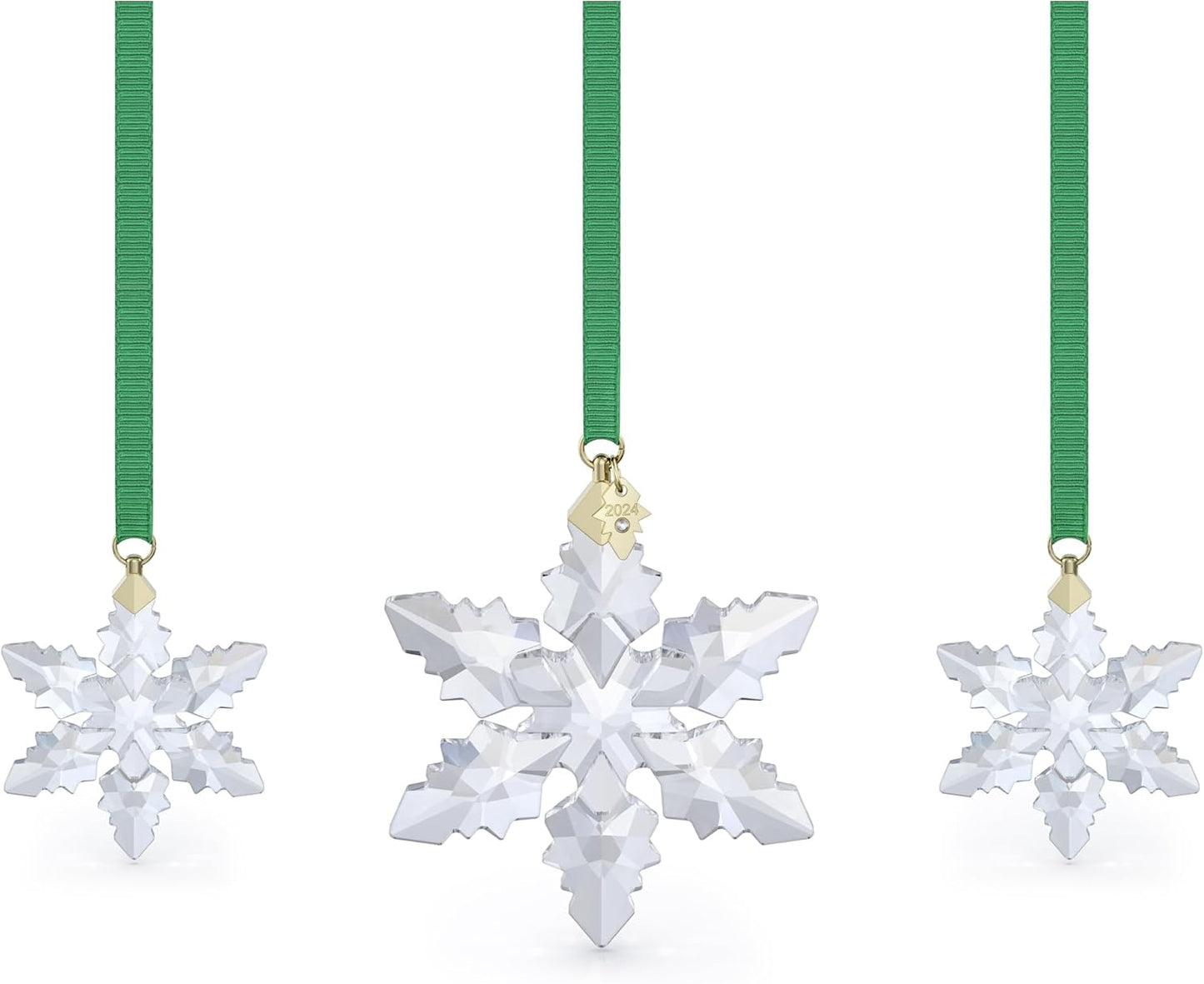 Swarovski Annual Edition Ornament Set 2024 for Holiday Decor
