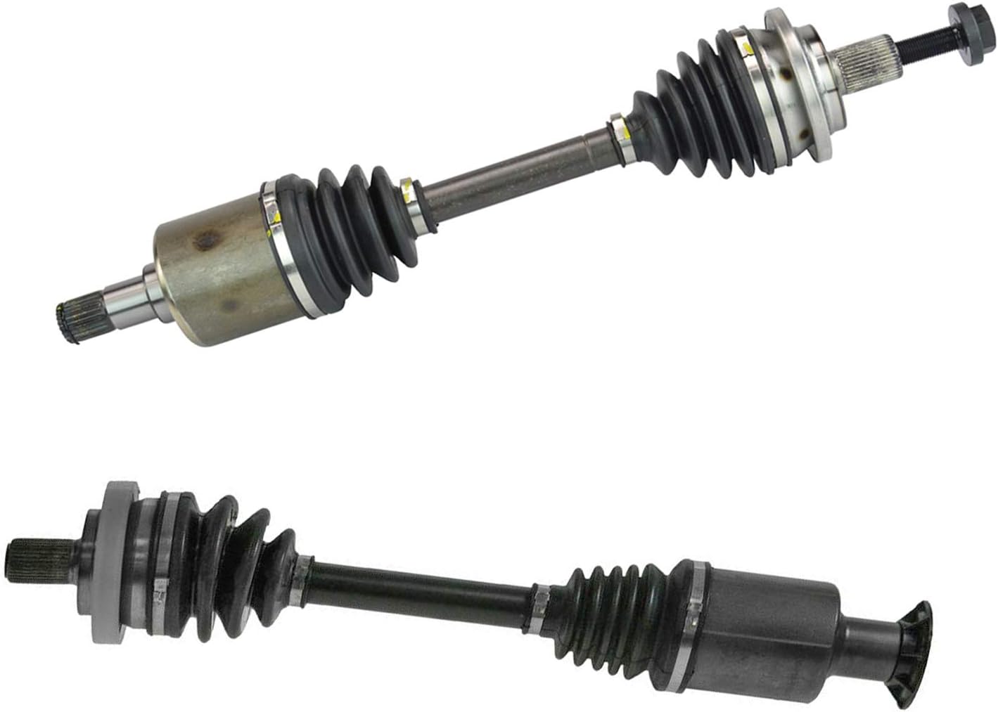 TRQ Front CV Axle Shaft Assembly Set for Mercedes-Benz Vehicles