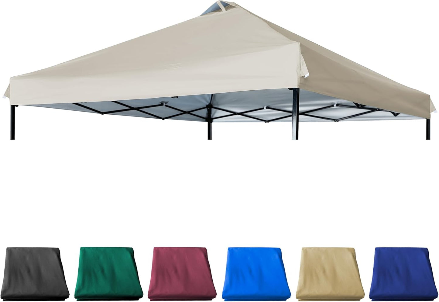 12x12 Canopy Replacement Top with Air Vent for Straight Leg Frame