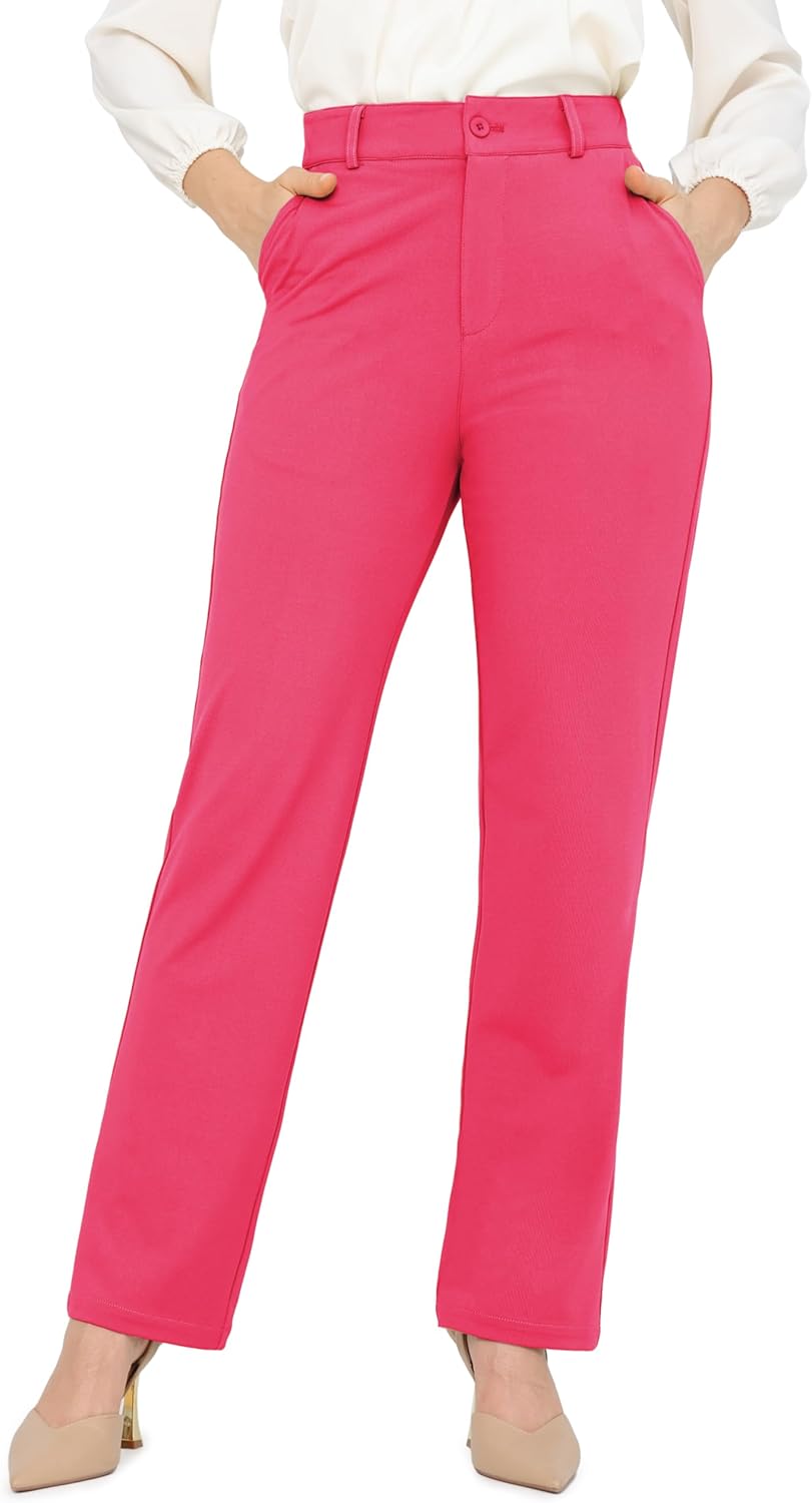 Bamans Dress Pants for Women: Stylish Tummy Control Trousers