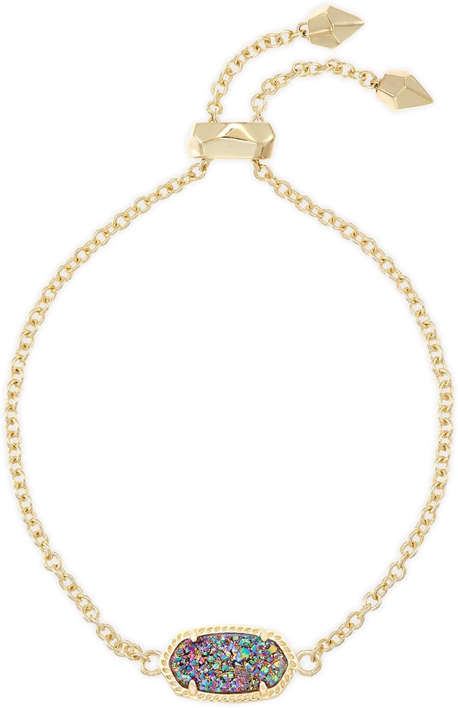 Kendra Scott Elaina Adjustable Chain Bracelet for Women, Gold-Plated