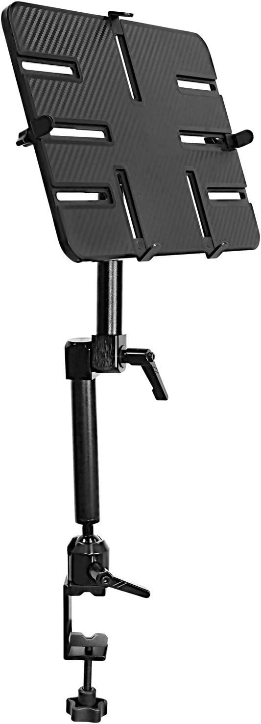 Universal Full Motion Tablet Pole Mount for iPad and Phones