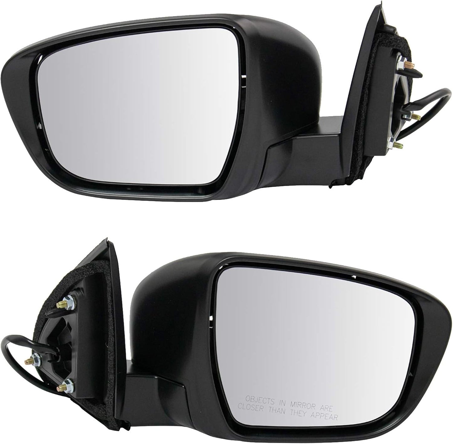 TRQ Power Mirror Set for 2017-2021 Nissan Rogue Sport