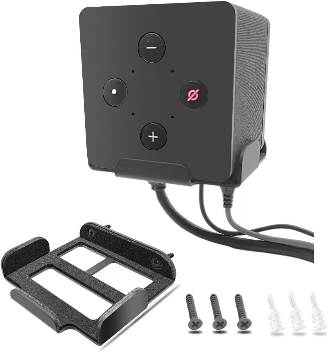 Secure Steel Wall Mount for Fire TV Cube