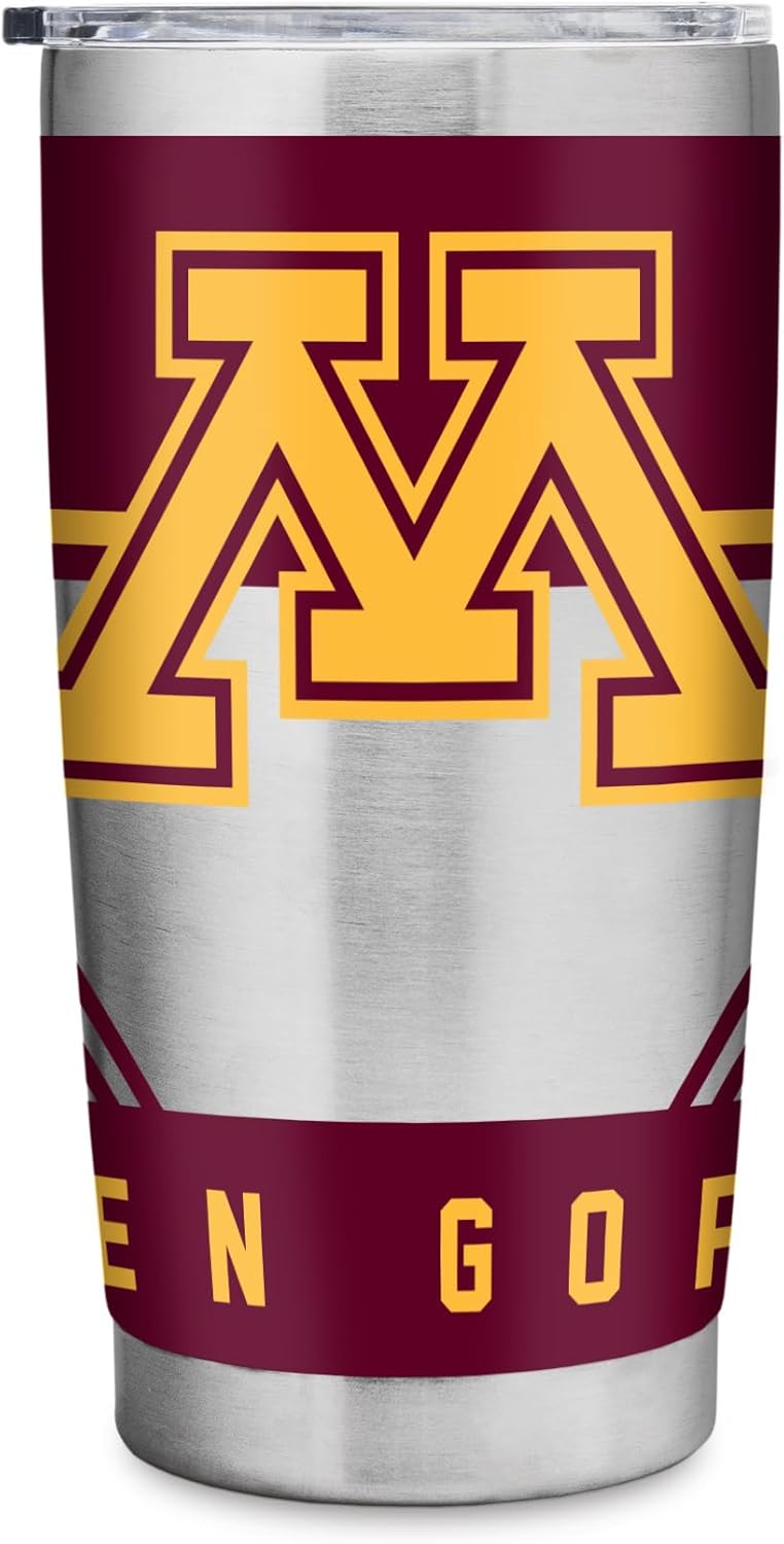 NCAA Minnesota Golden Gophers 20oz Stainless Steel Tumbler