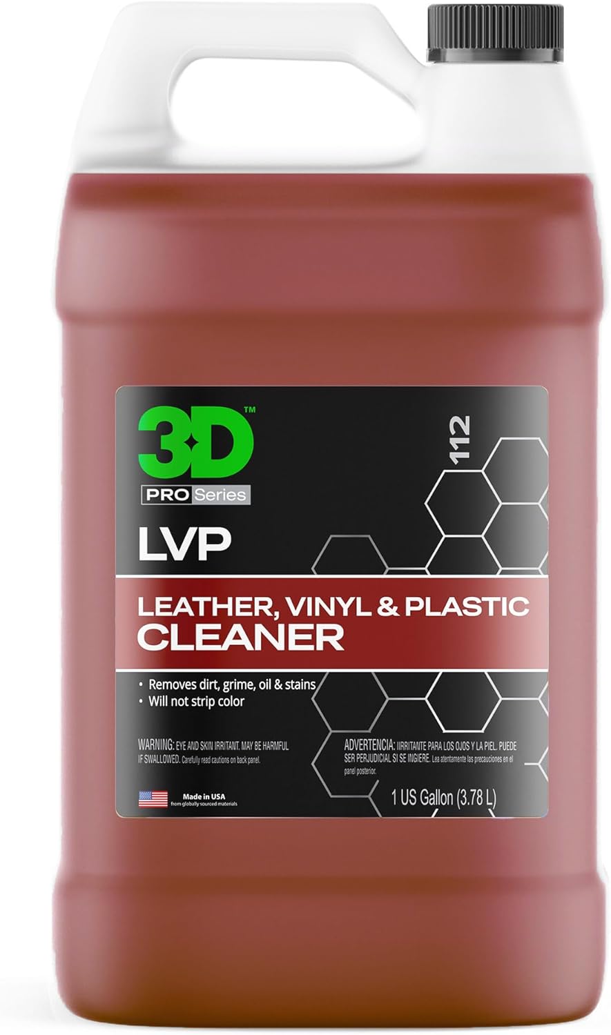 3D LVP Interior Cleaner for Leather, Vinyl & Plastic Surfaces