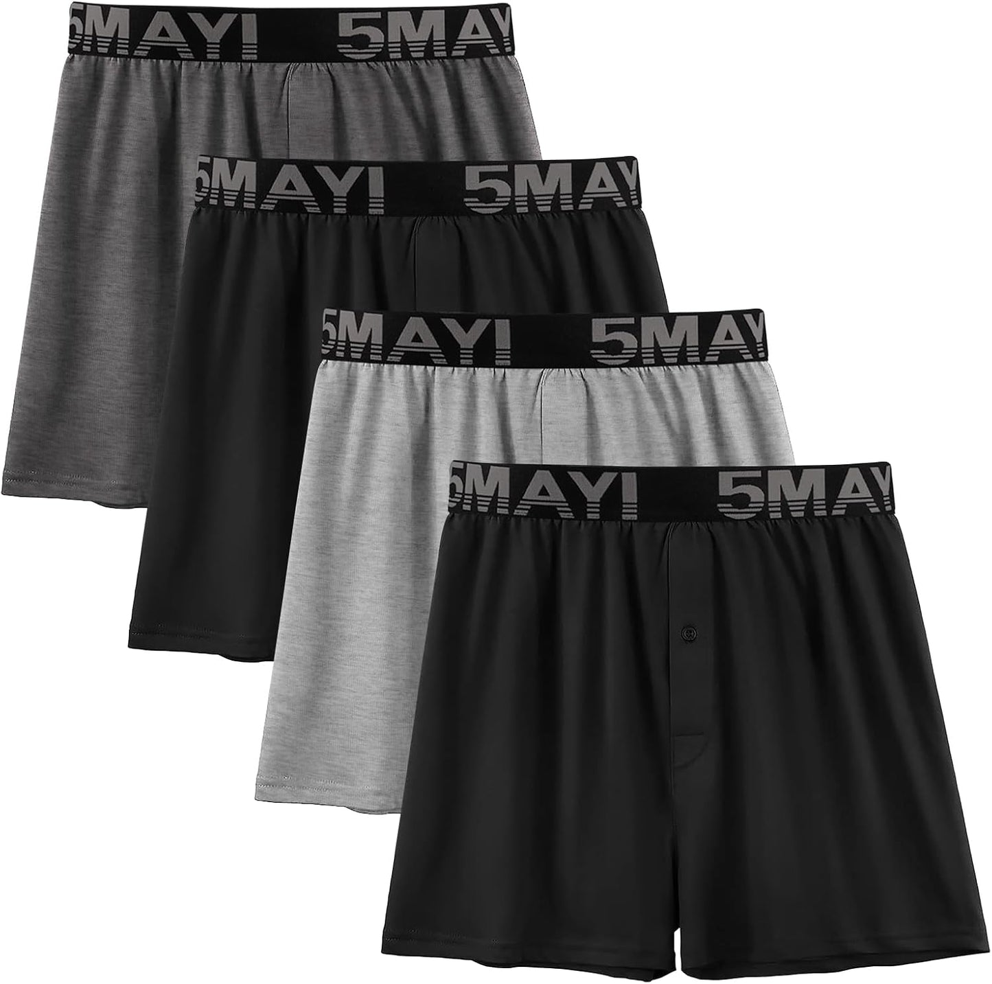 5Mayi Mens Boxers for Men Cotton Underwear Comfortable Fit